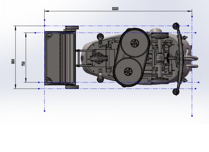 Multifunktionsboden-Schrubbenausrüstung mit hängender PlusKehrmaschine 0