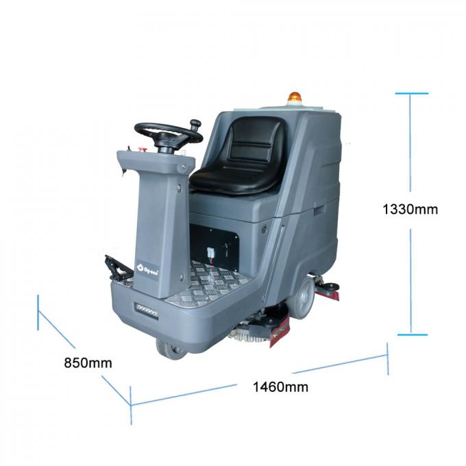 Automatische Fahrt auf Boden-Wäscher-Maschine für Untertagegaragen-Reinigung 0