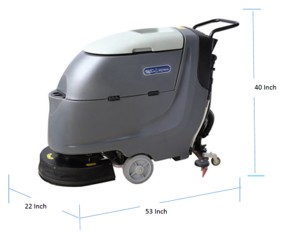FS20W wasserdichte Batterie-Bodenwaschmaschine für schnelle Reinigung, Niedrigenergie-Design 1