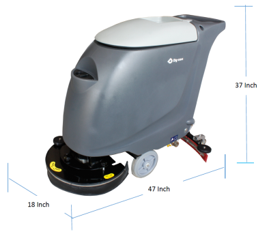 FS45B Dycon Kompakte Handschub-Bodenwaschmaschine Trocknermaschine für Hotel 1