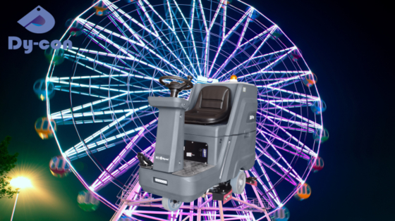 Themenpark-Bodenreinigungsmaschine - 80 cm Wendekreis für Fahrbereiche | Dycon D8 Pro