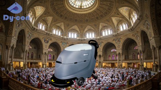 Dycon FS20 Batterie-Scheuersaugmaschine 24V 2000m2/h Leistung